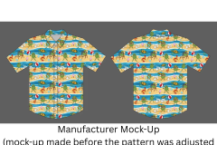 Summer Merch - Button Down Shirt Mock-Up - 3