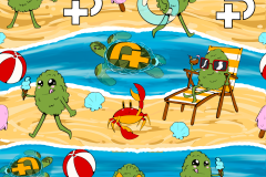 Summer Merch - Button Down Shirt Mock-Up - 1